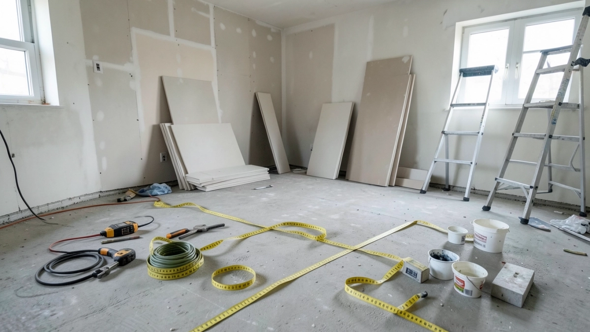 Ile za metr remontu mieszkania robocizna