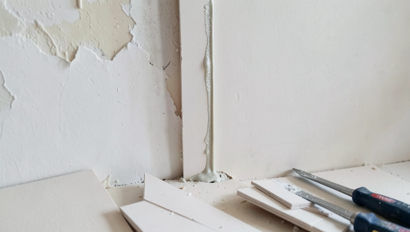 klejenie regipsów na ścianę cena