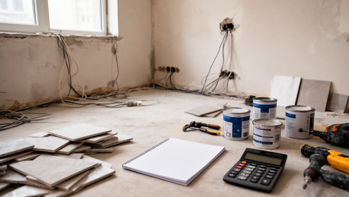 Kosztorys remontu mieszkania wzór