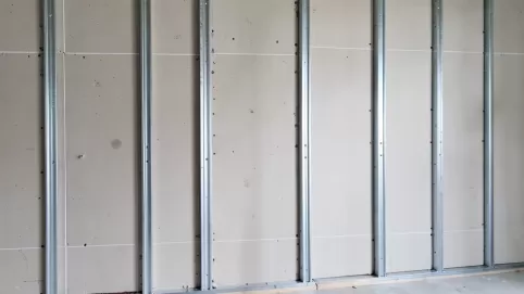 budowa ścianki z regipsu