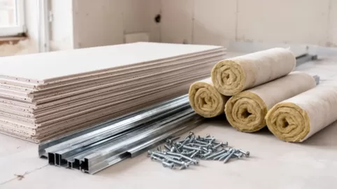 cena za metr scianki z regipsu