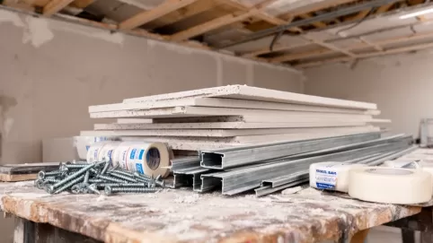 ile kosztuje położenie regipsów na suficie