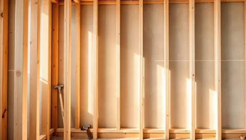 Jak zrobić stelaż drewniany pod regipsy